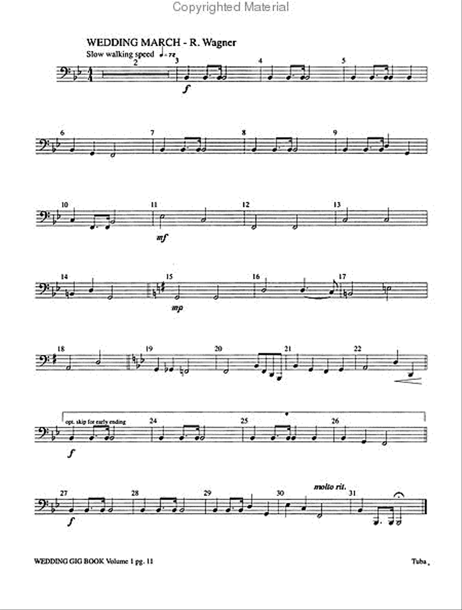 The Wedding Gig Book, Volume 1 Small Ensemble scores gallery preview page 3