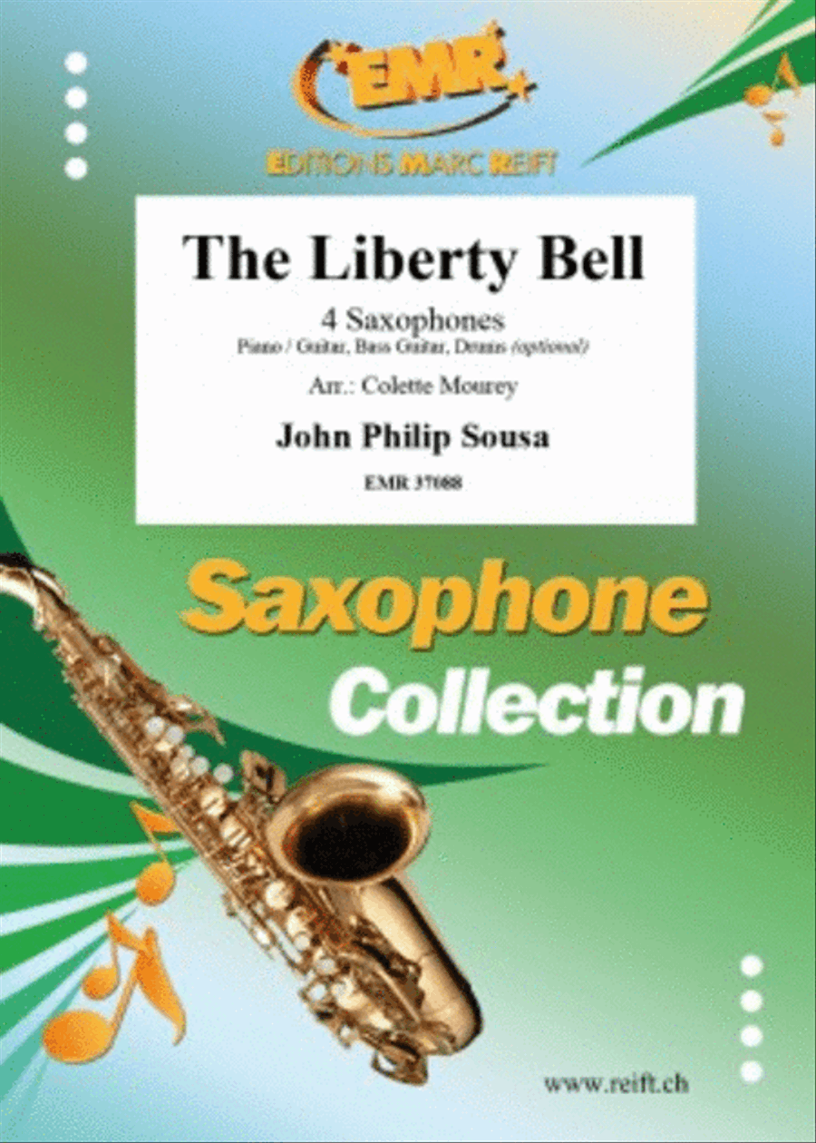 The Liberty Bell The Liberty Bell Saxophone Ensemble scores gallery preview page 1