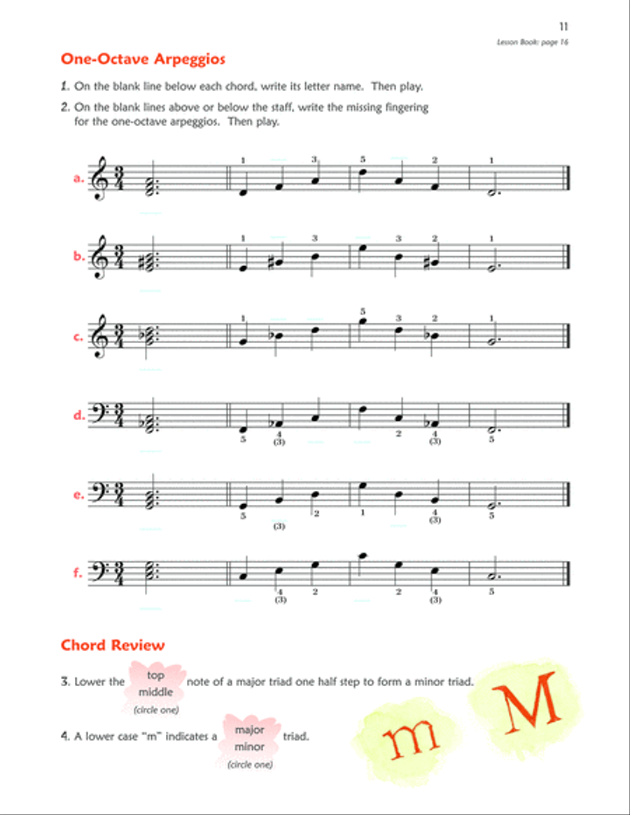 Premier Piano Course Theory, Book 4 Piano Method scores gallery preview page 3