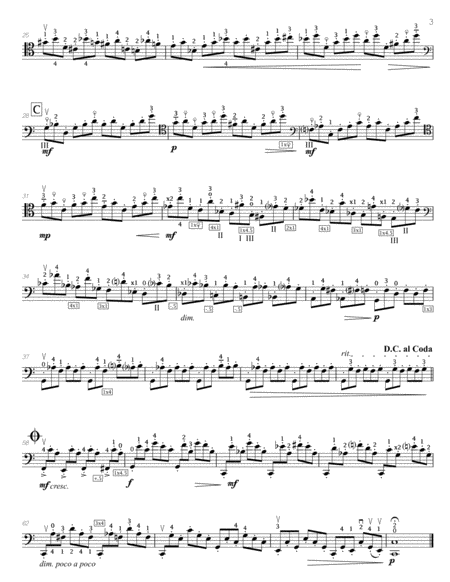 Popper (arr. Richard Aaron): Op. 73, Etude #1