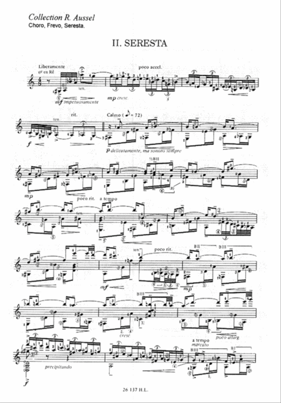 Reminiscencias Op. 78 Acoustic Guitar scores gallery preview page 2
