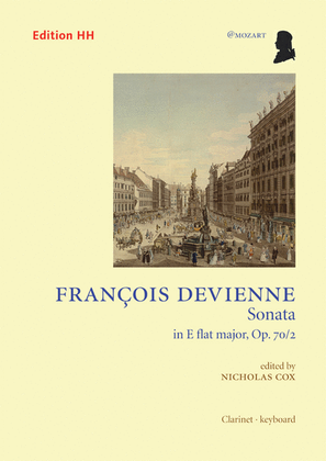 Book cover for Sonata in E-flat major, Op.70/2
