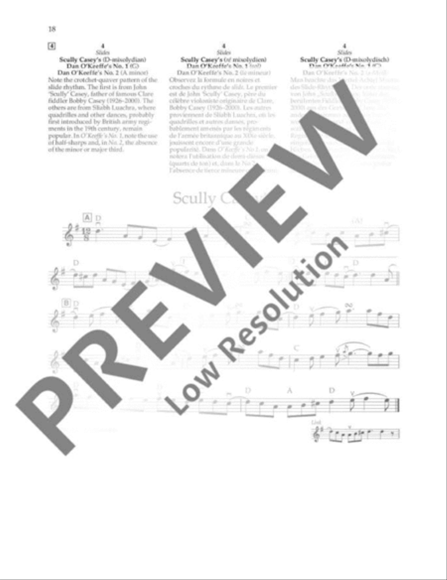 Irish Fiddle Solos Violin Solo scores gallery preview page 19