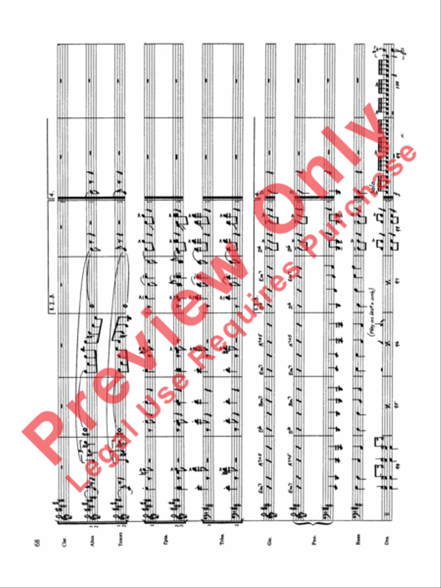 Original Big Band Sounds Big Band scores gallery preview page 69