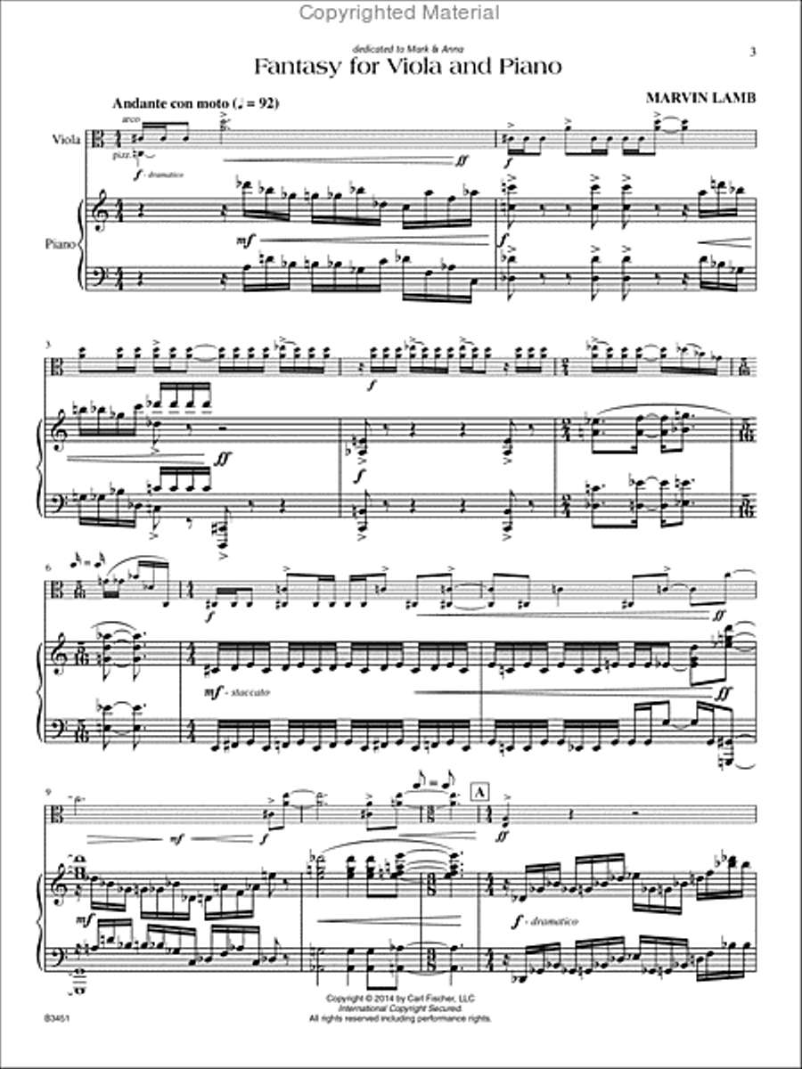 Fantasy Piano Accompaniment scores gallery preview page 2