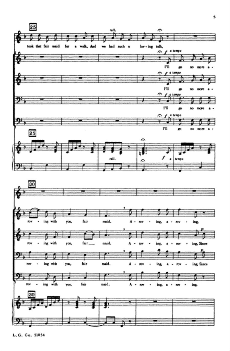 A-Roving Choir scores gallery preview page 3