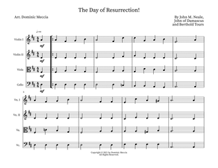 The Day of Resurrection!- String Quartet