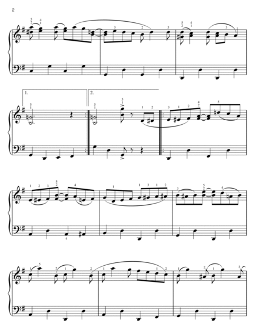 The Easy Winners (arr. Phillip Keveren) Easy Piano scores gallery preview page 2