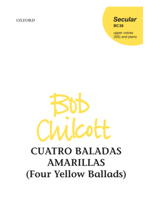 Book cover for Cuatro Baladas Amarillas (Four Yellow Ballads)
