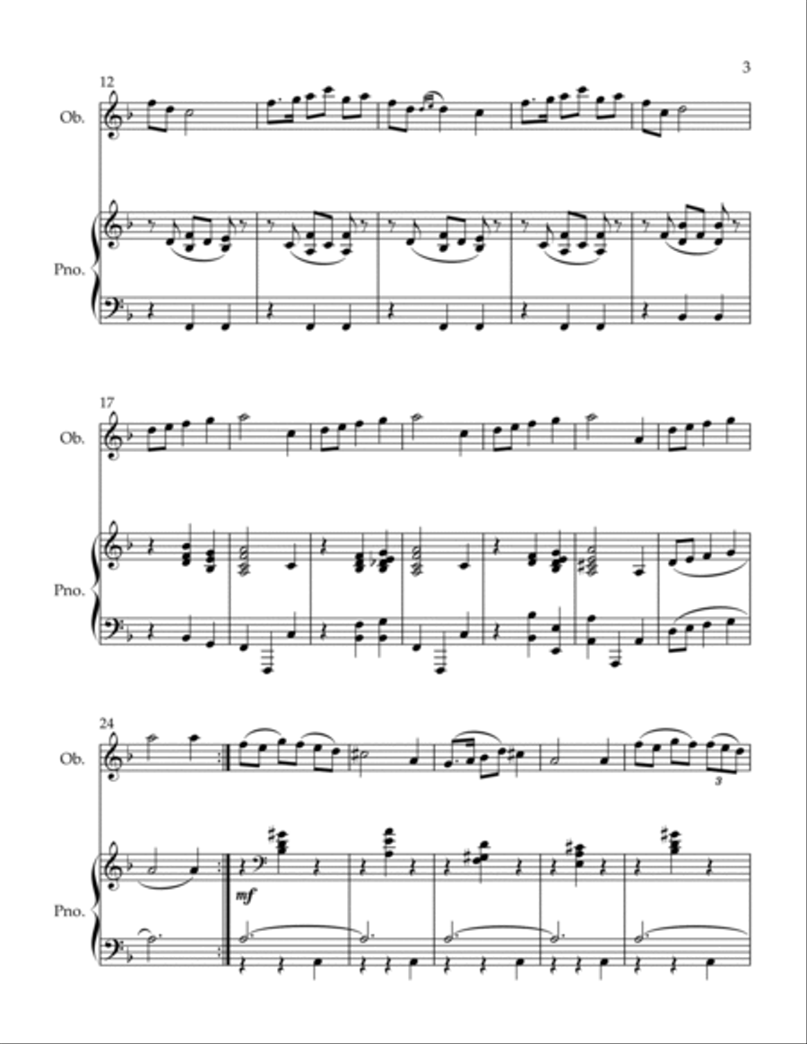 Mazurka Piano scores gallery preview page 3