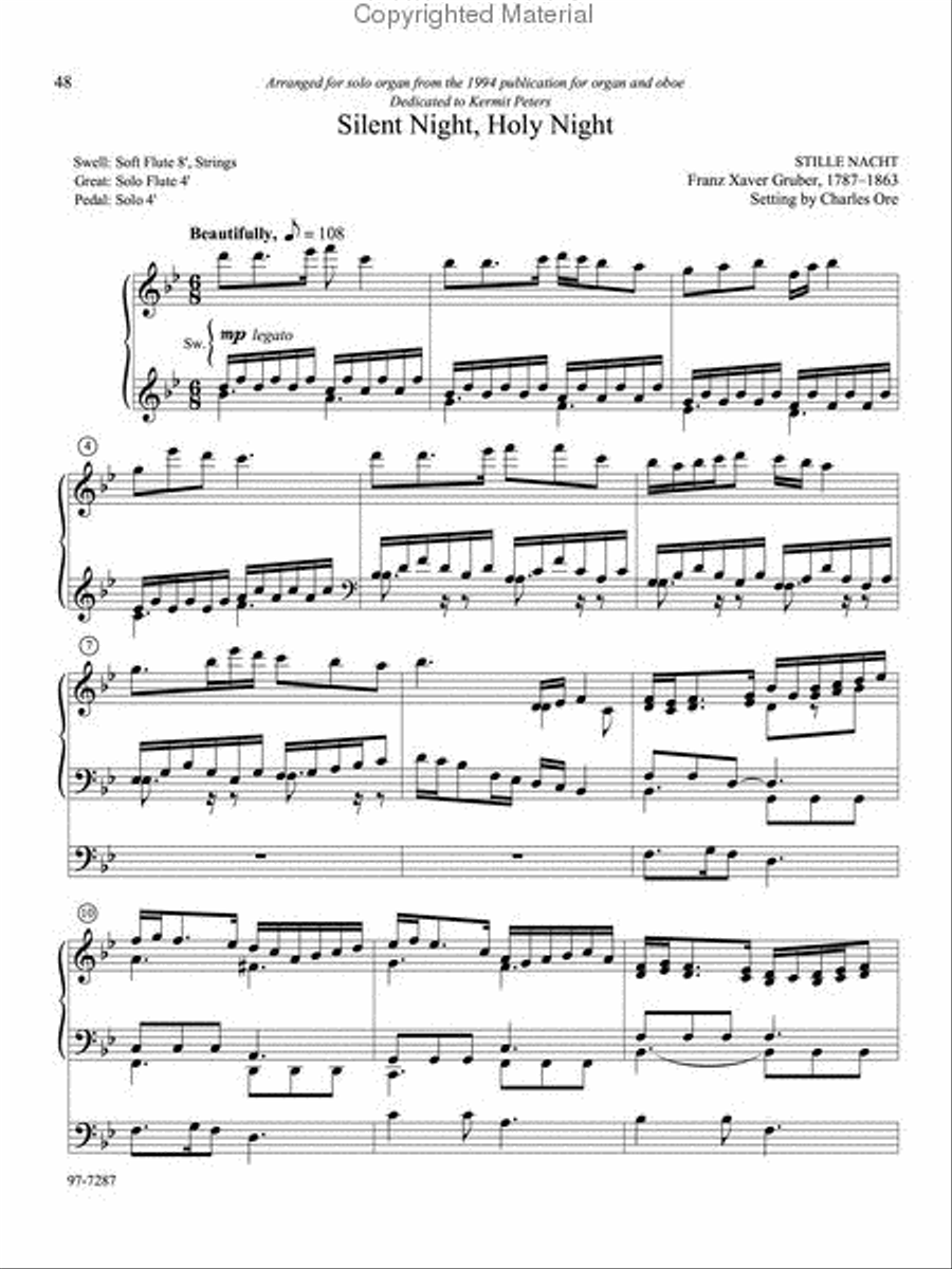 Eleven Compositions for Organ, Set VIII Organ scores gallery preview page 11