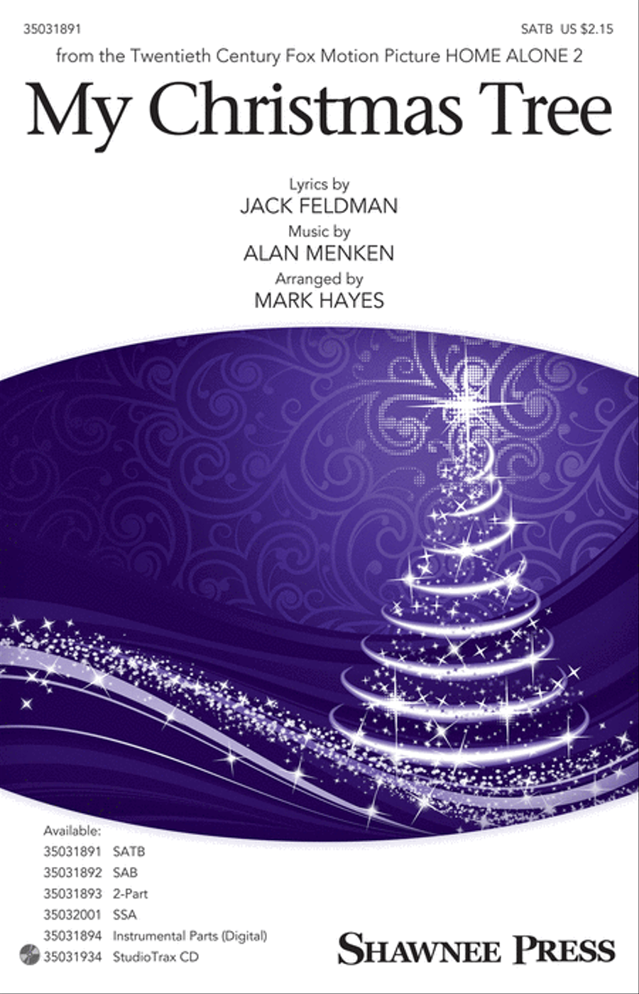 My Christmas Tree 4-Part scores gallery preview page 1
