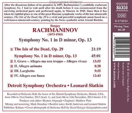 Symphony No.1 Isle of the Dea image number null