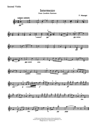 Intermezzo from Cavalleria Rusticana: 2nd Violin
