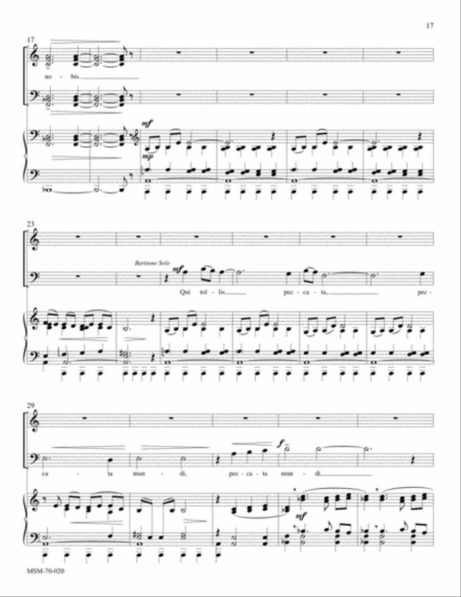 Gloria Gloria Divisi scores gallery preview page 11