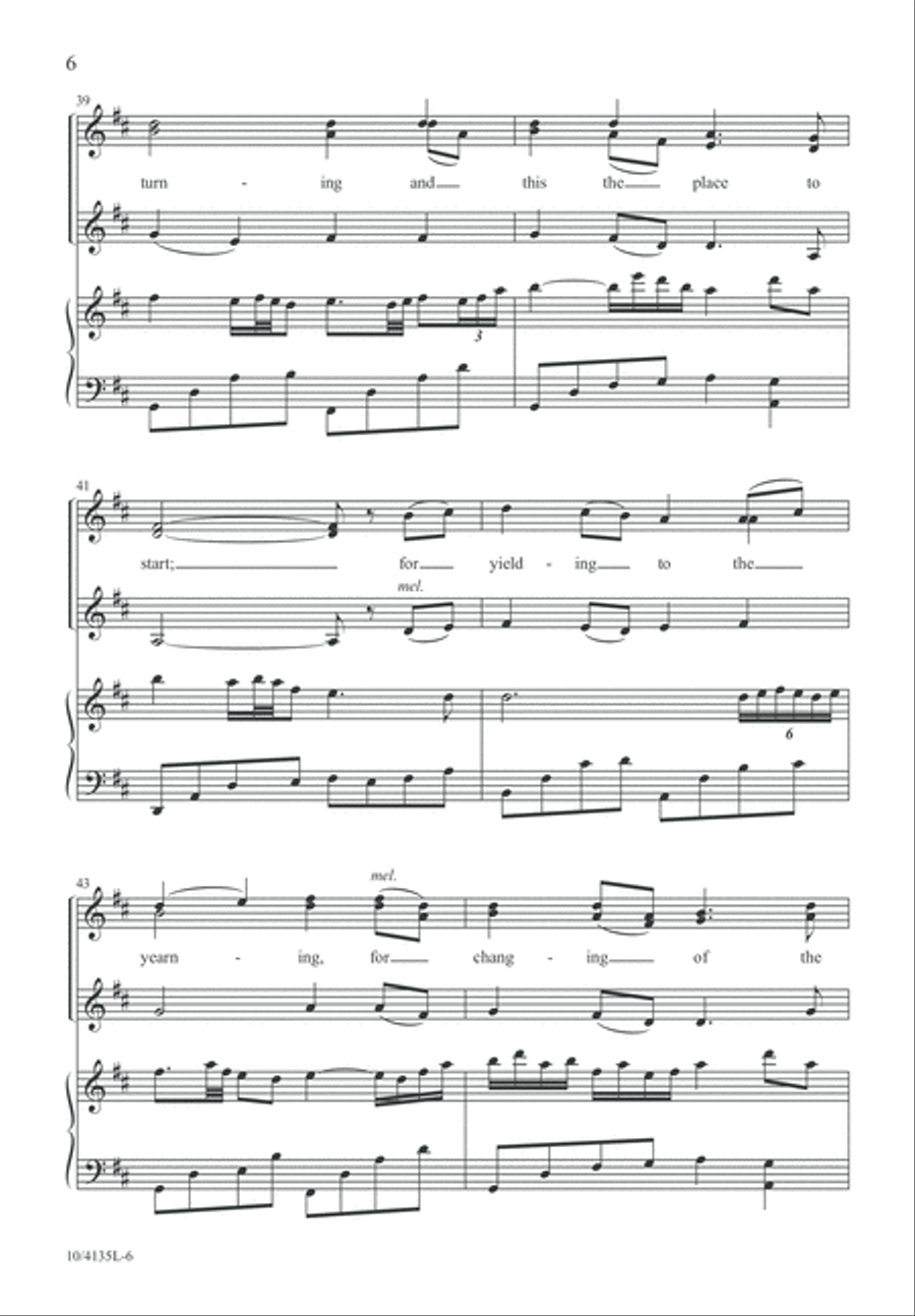 The Time for Turning SSA scores gallery preview page 7