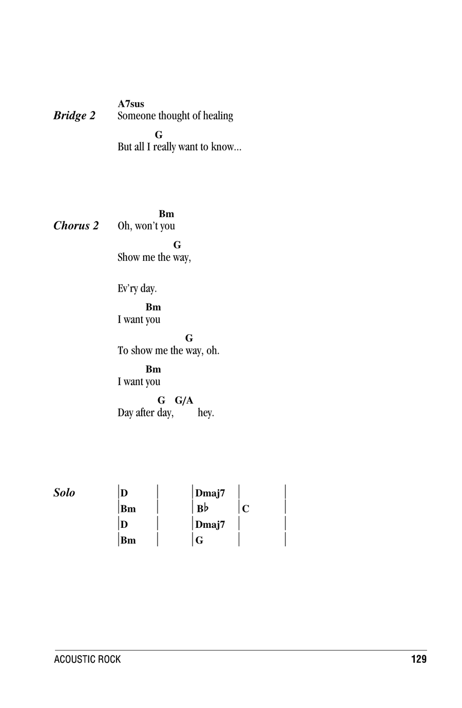Show Me The Way Piano scores gallery preview page 3