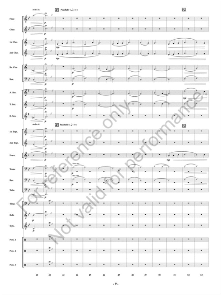 Outrider Outrider Concert Band scores gallery preview page 10