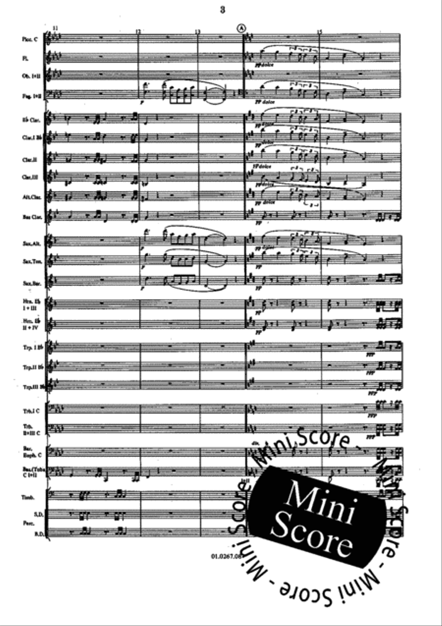 Vespri Siciliani Concert Band scores gallery preview page 7