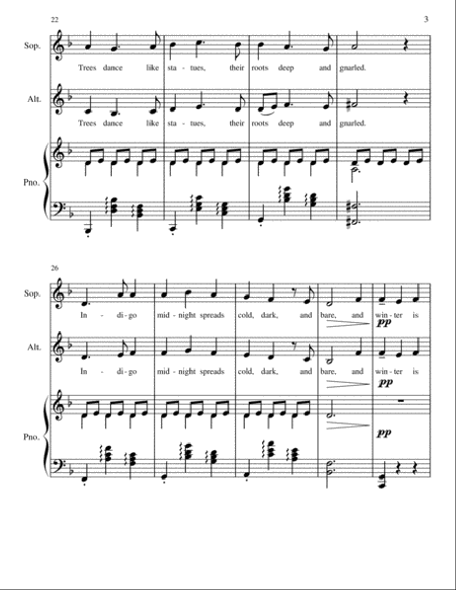 Winter is Whistling (A Winter Solstice Anthem for SA) SA scores gallery preview page 3