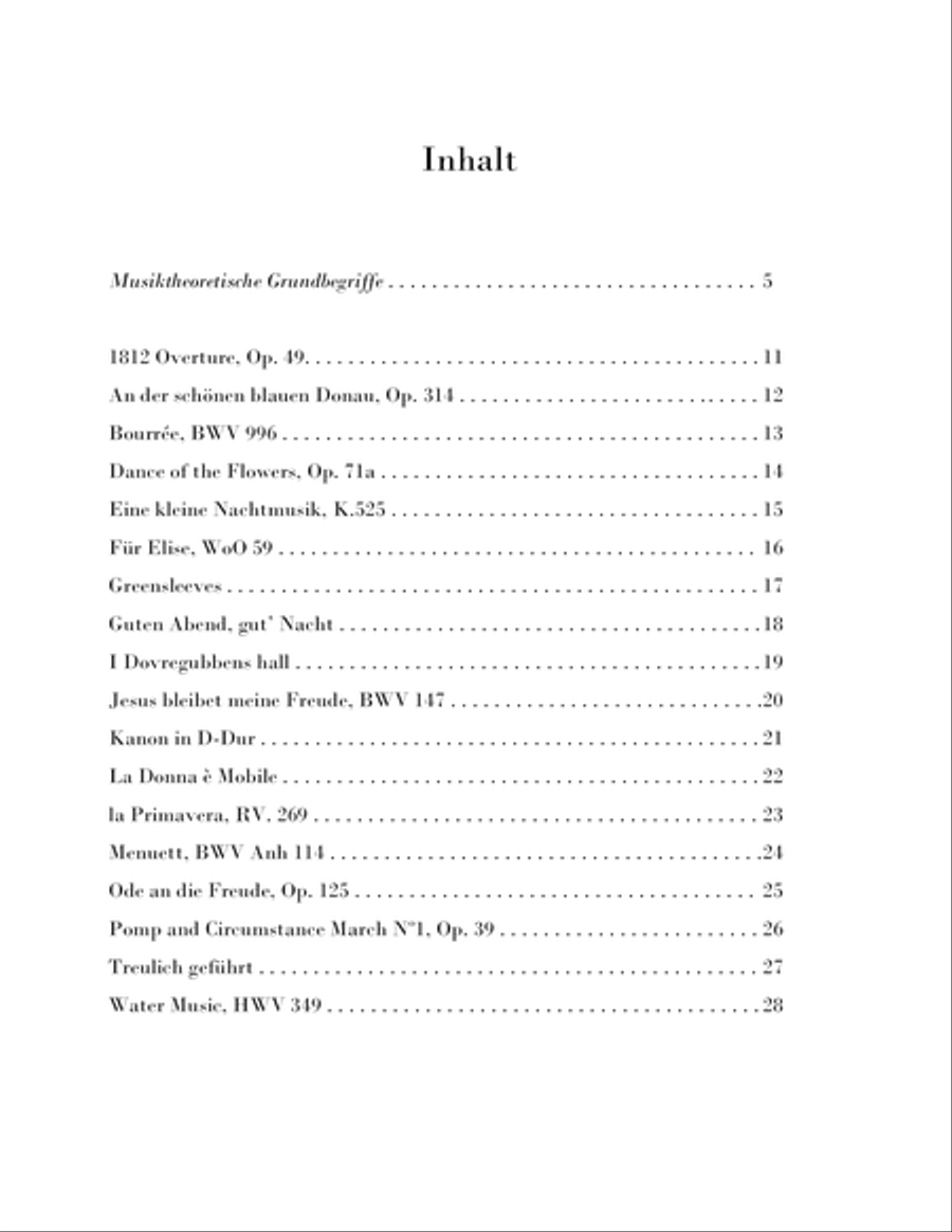 Klassische Klarinette Clarinet Solo scores gallery preview page 3