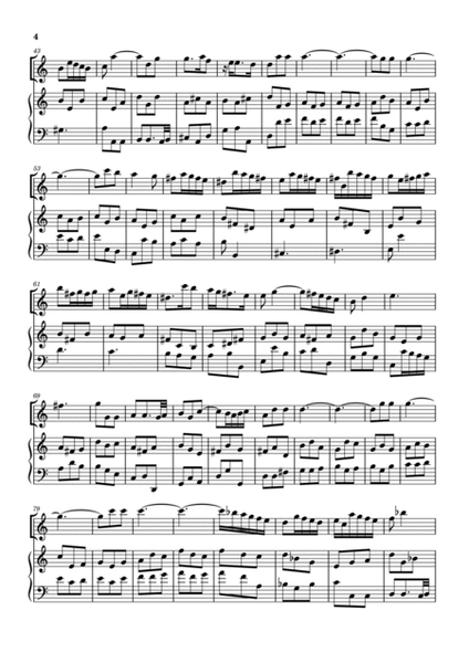Handel Flute sonata Op.7 No.1