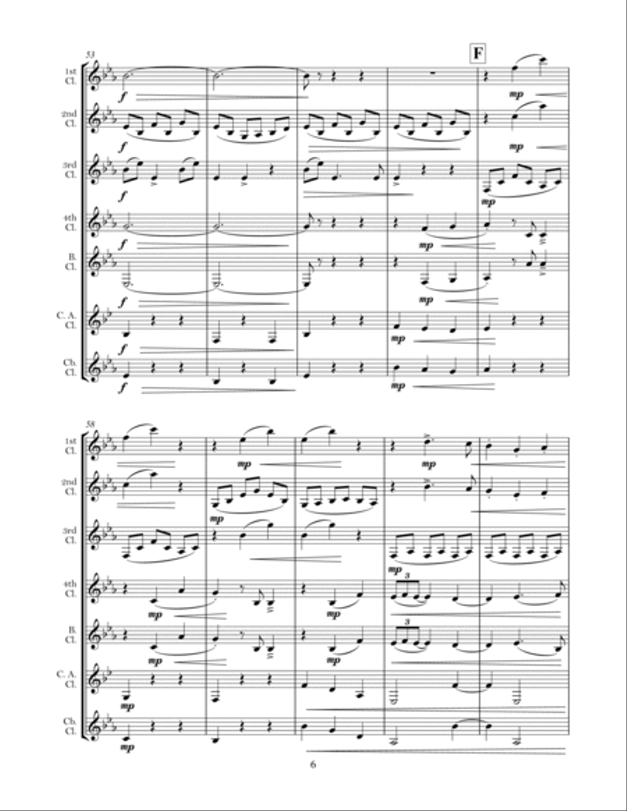 Dancing Devil (clarinet choir)
