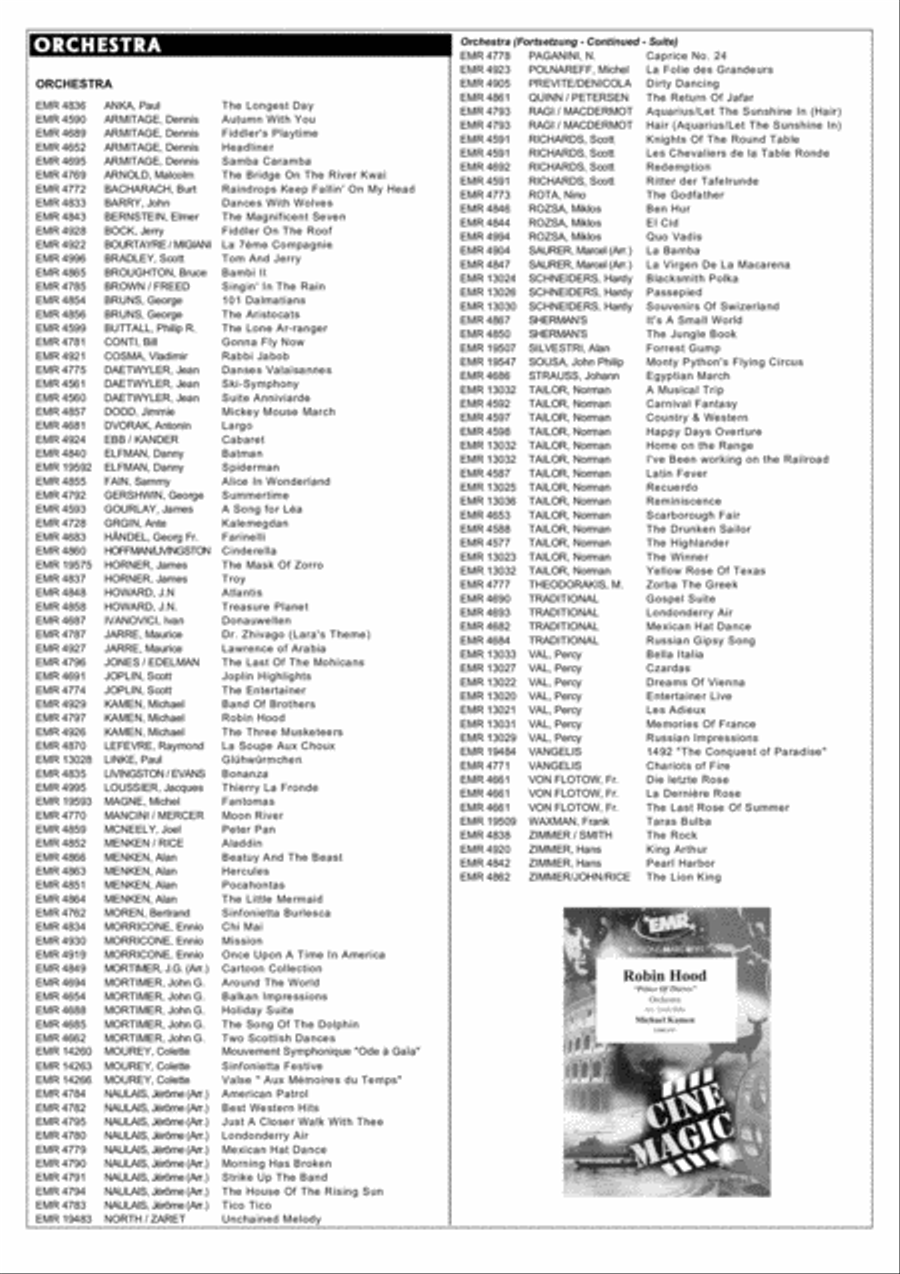 Egyptian March Orchestra scores gallery preview page 13