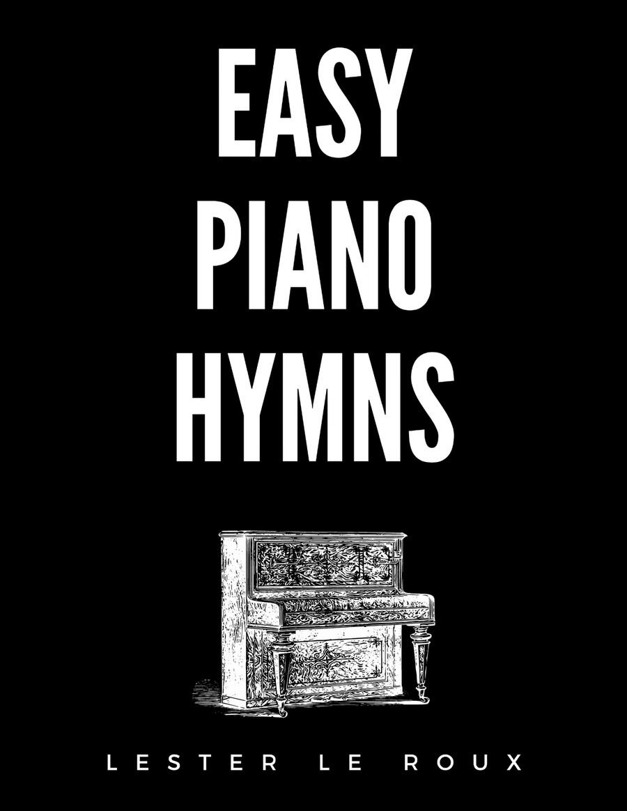 Easy Piano Hymns Easy Piano scores gallery preview page 1