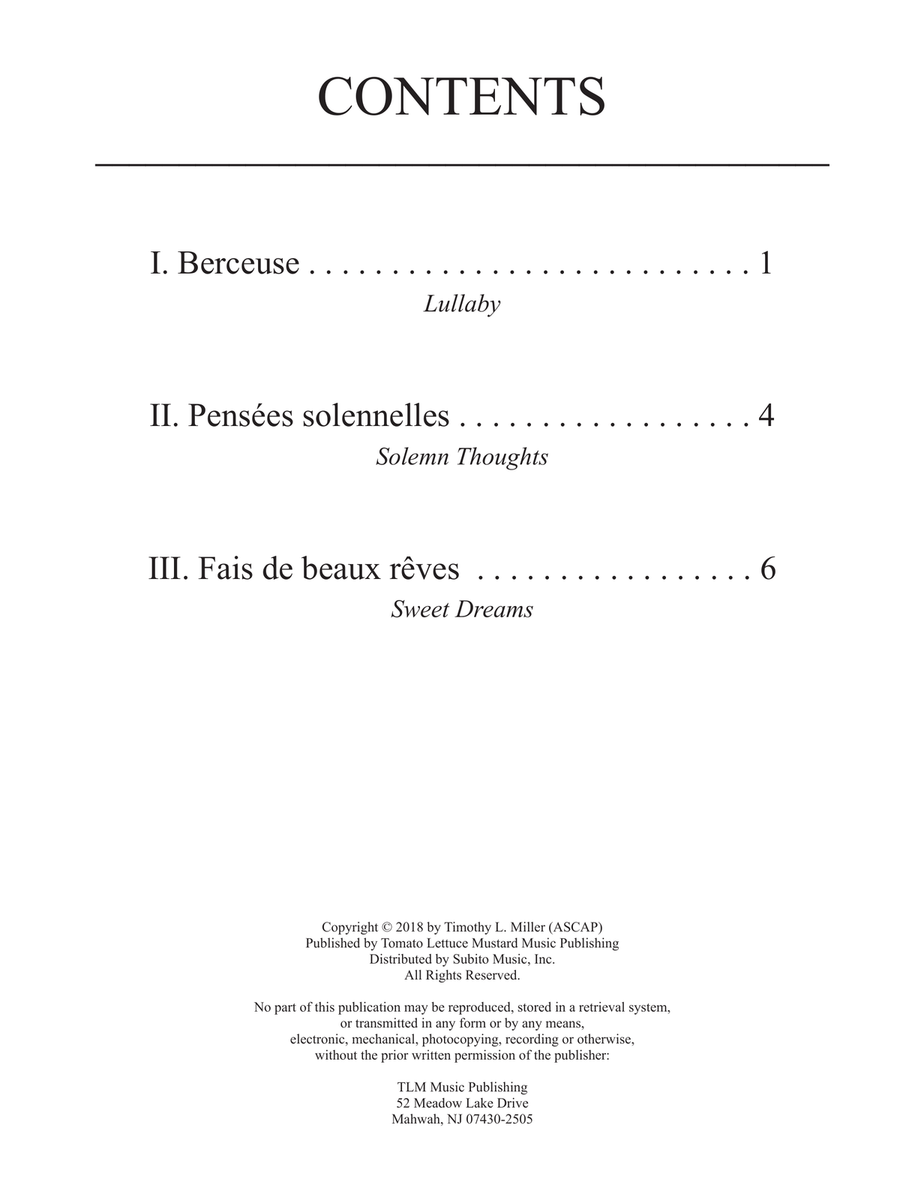 Chants de la nuit Harp scores gallery preview page 4