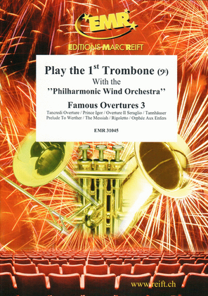 Book cover for Play The 1st Trombone With The Philharmonic Wind Orchestra