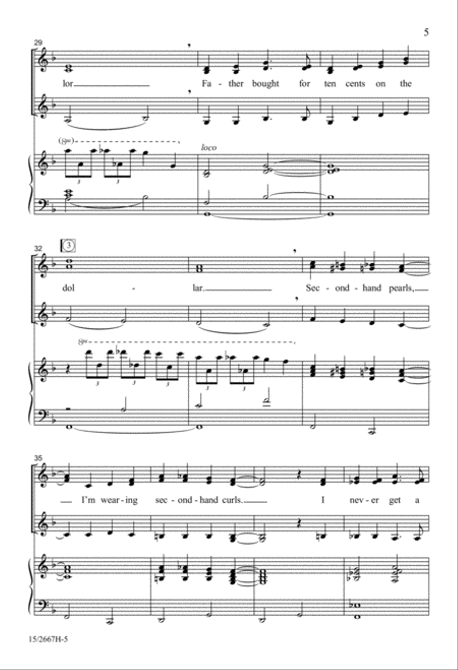 Second-Hand Rose Second-Hand Rose SSA scores gallery preview page 6