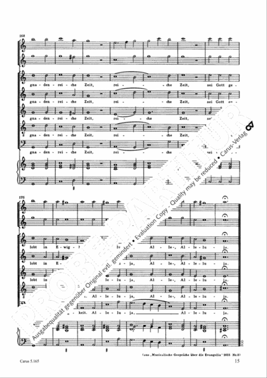 Where is the newborn King (Wo ist der neugeborne Konig) SSATB scores gallery preview page 16