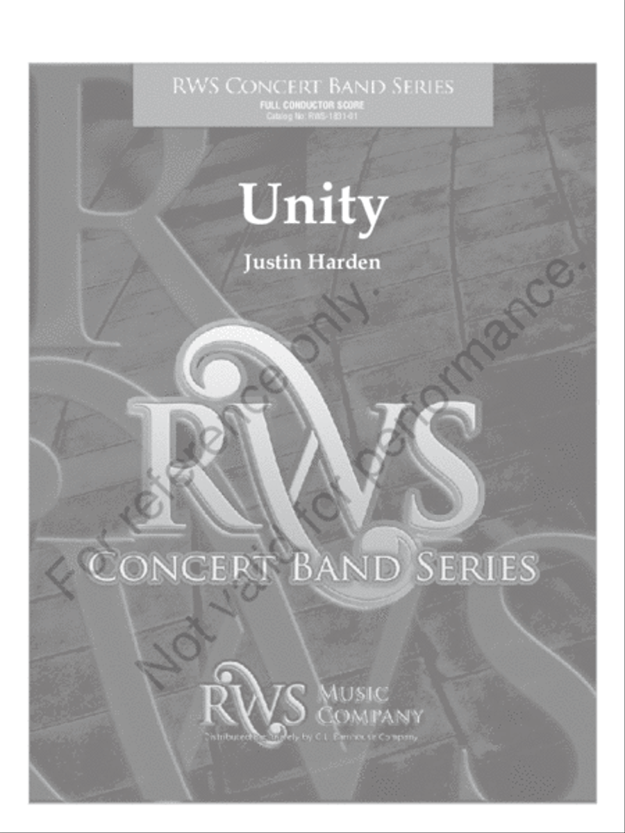 Unity Unity Concert Band scores gallery preview page 2