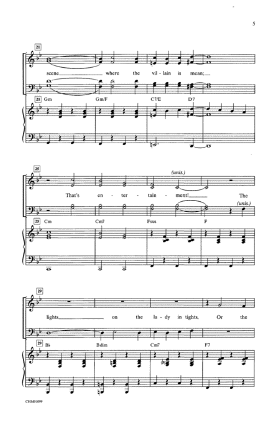 That's Entertainment That's Entertainment 4-Part scores gallery preview page 4