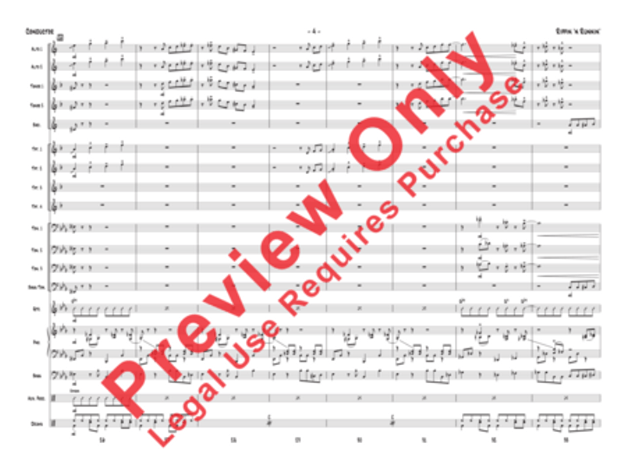 Rippin' 'n Runnin' Jazz Ensemble scores gallery preview page 5