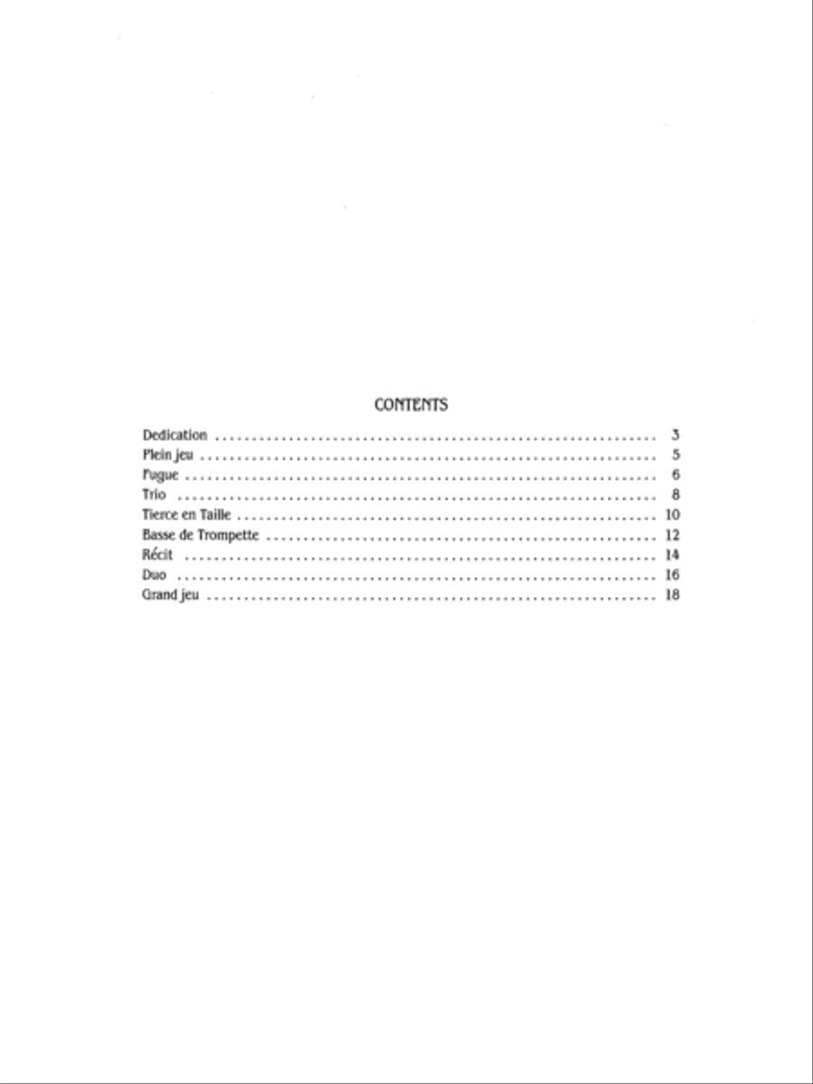 First Organ Book Organ scores gallery preview page 5
