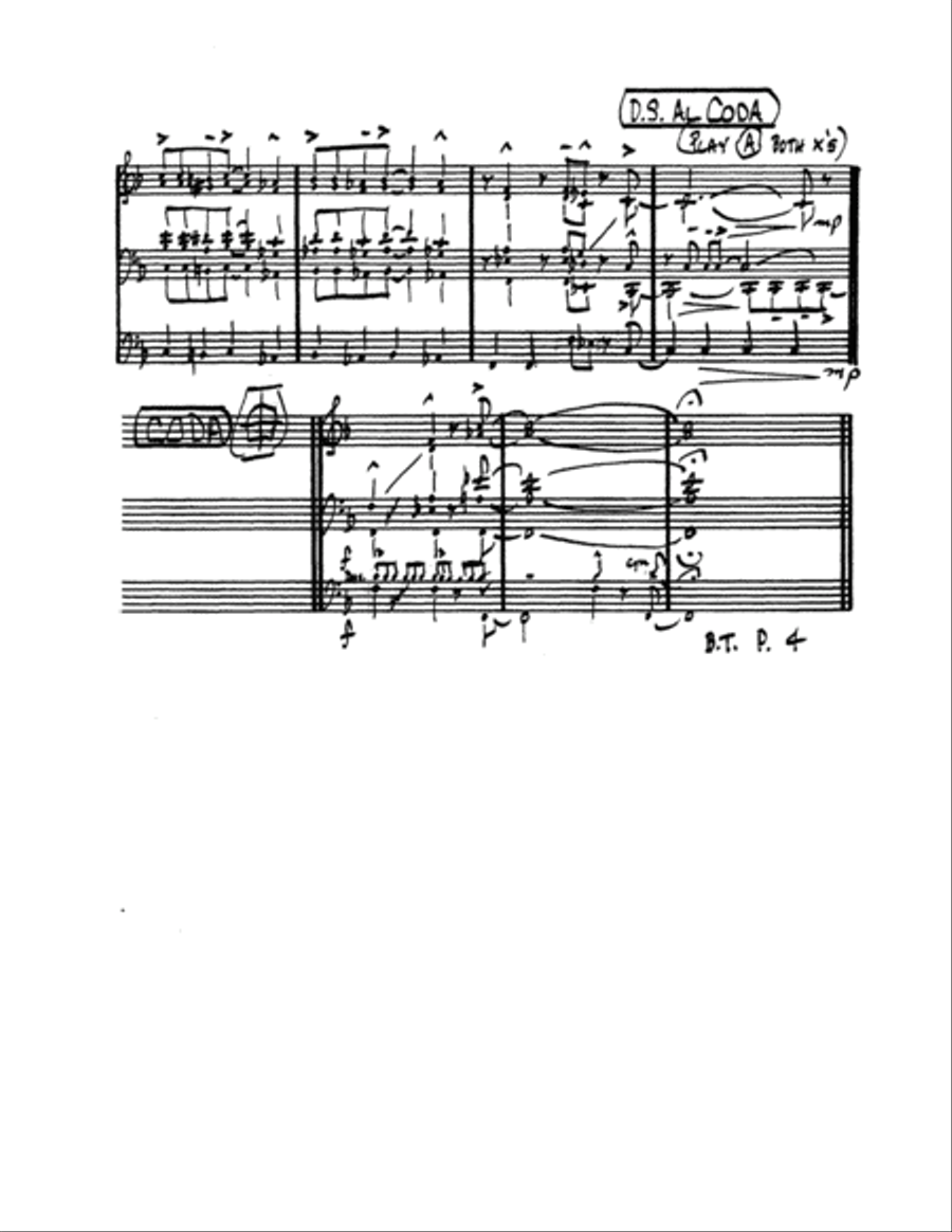 Bluesin' Tubas Bluesin' Tubas Euphonium Trio scores gallery preview page 5