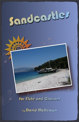 Book cover for Sandcastles for Flute and Clarinet Duet
