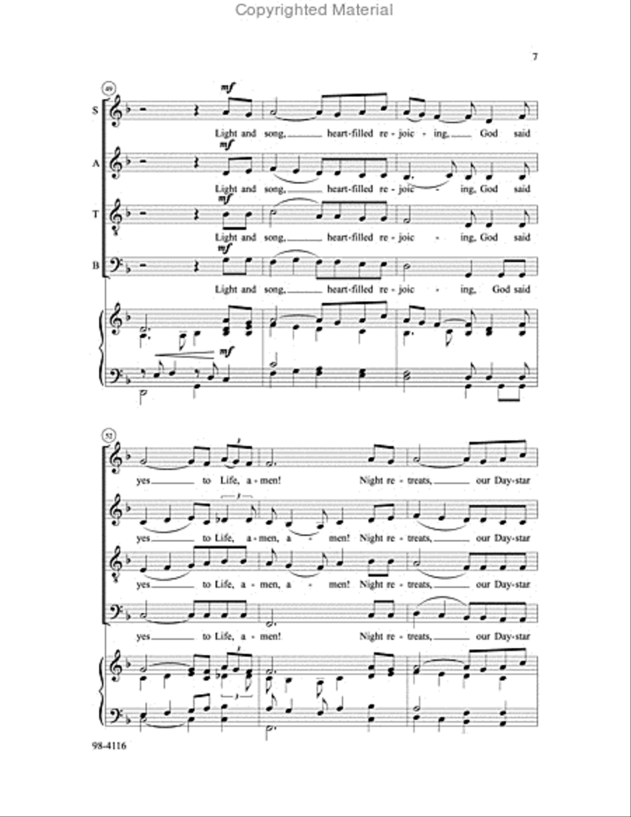 In Bethlehem In Bethlehem 4-Part scores gallery preview page 8