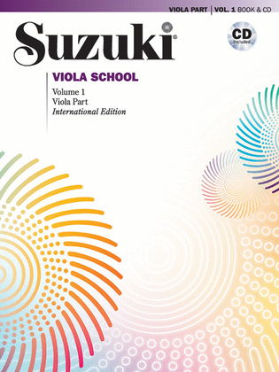 Book cover for Suzuki Viola School, Volume 1