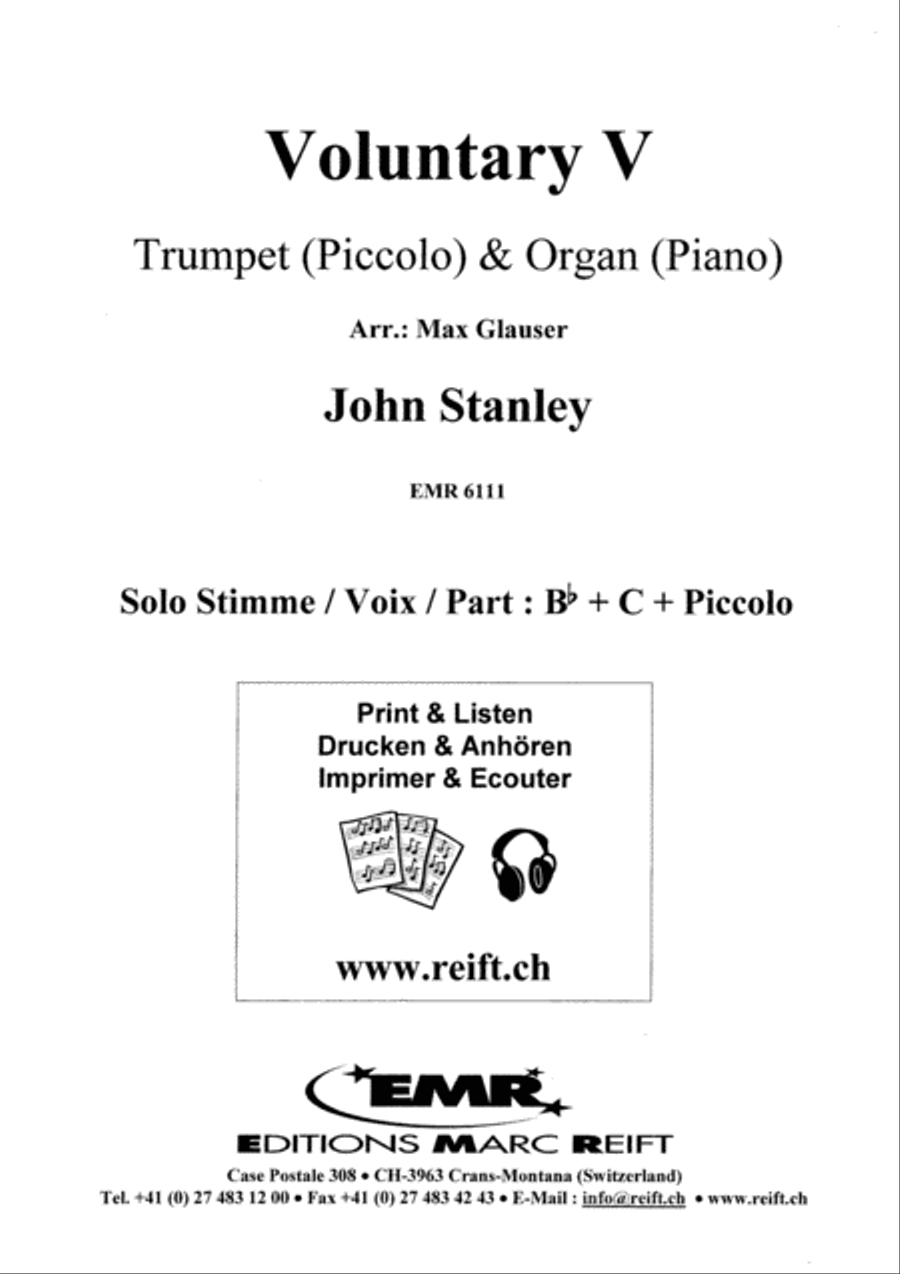 Voluntary V Piccolo Trumpet scores gallery preview page 2