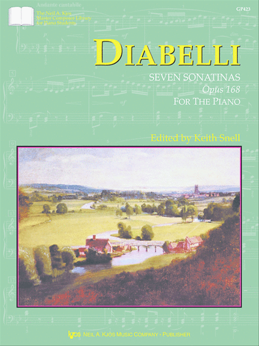 Diabelli: Seven Sonatinas, Opus 168 Piano Solo scores gallery preview page 1