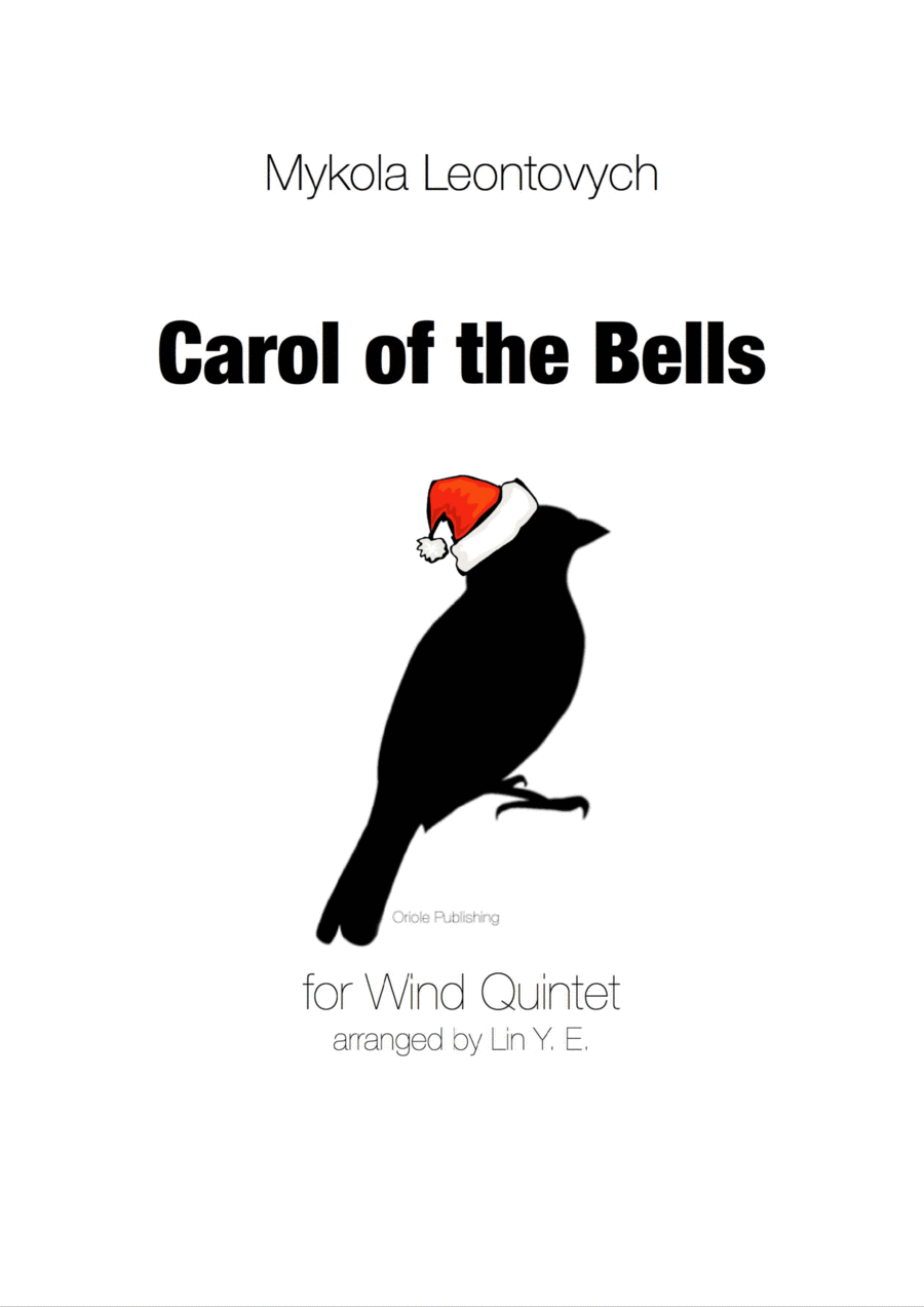 Leontovych - Carols of the Bells for Wind Quintet Woodwind Quintet scores gallery preview page 1