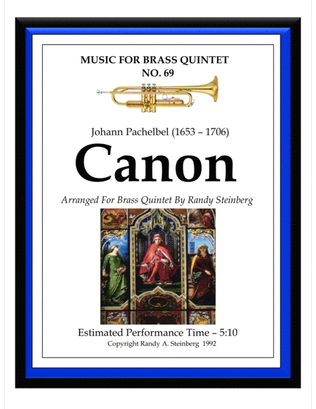 Book cover for Canon - Pachelbel