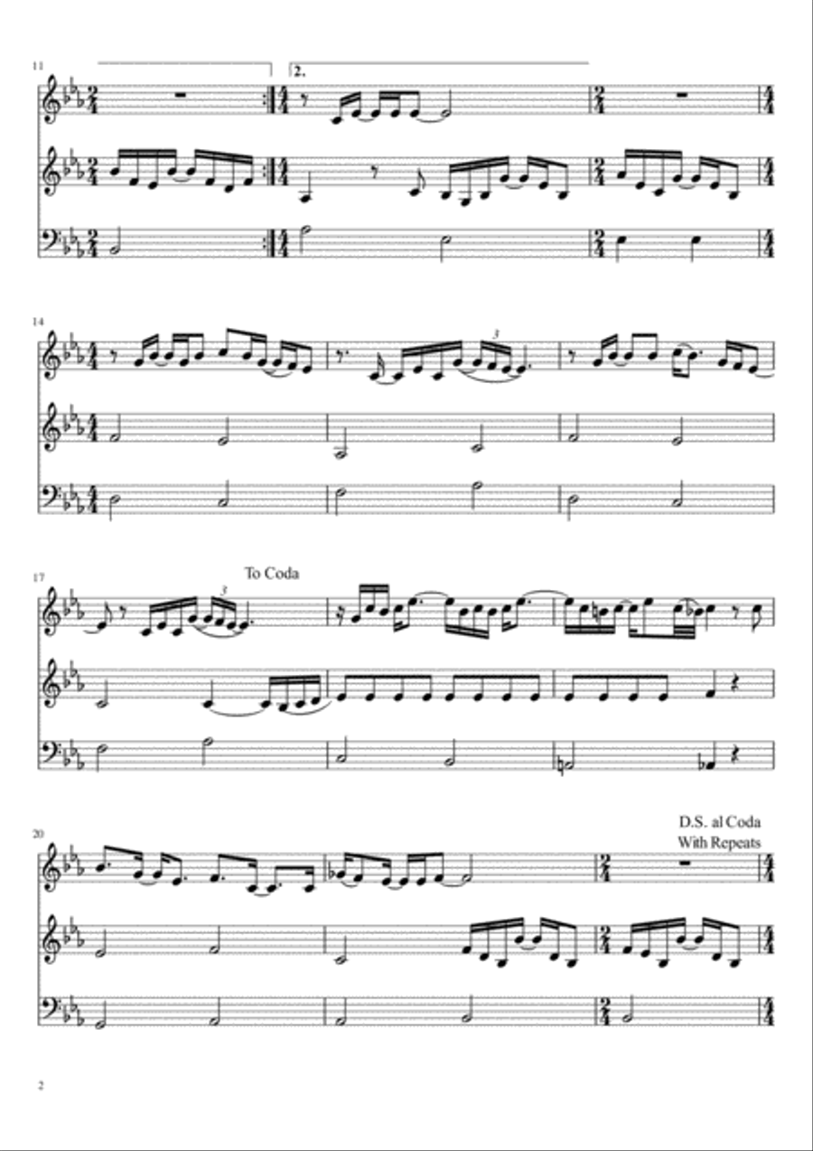 Your Song String Trio scores gallery preview page 2