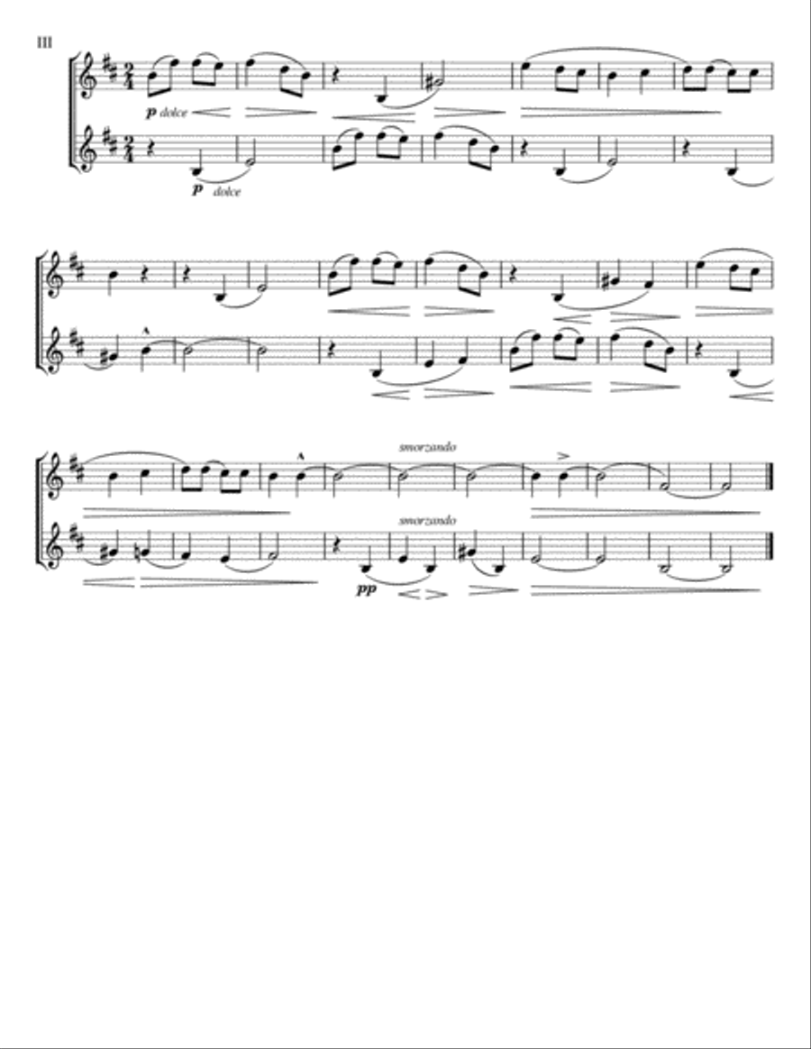 For Children - Book 1 (Trumpet Duet) Trumpet Duet scores gallery preview page 4