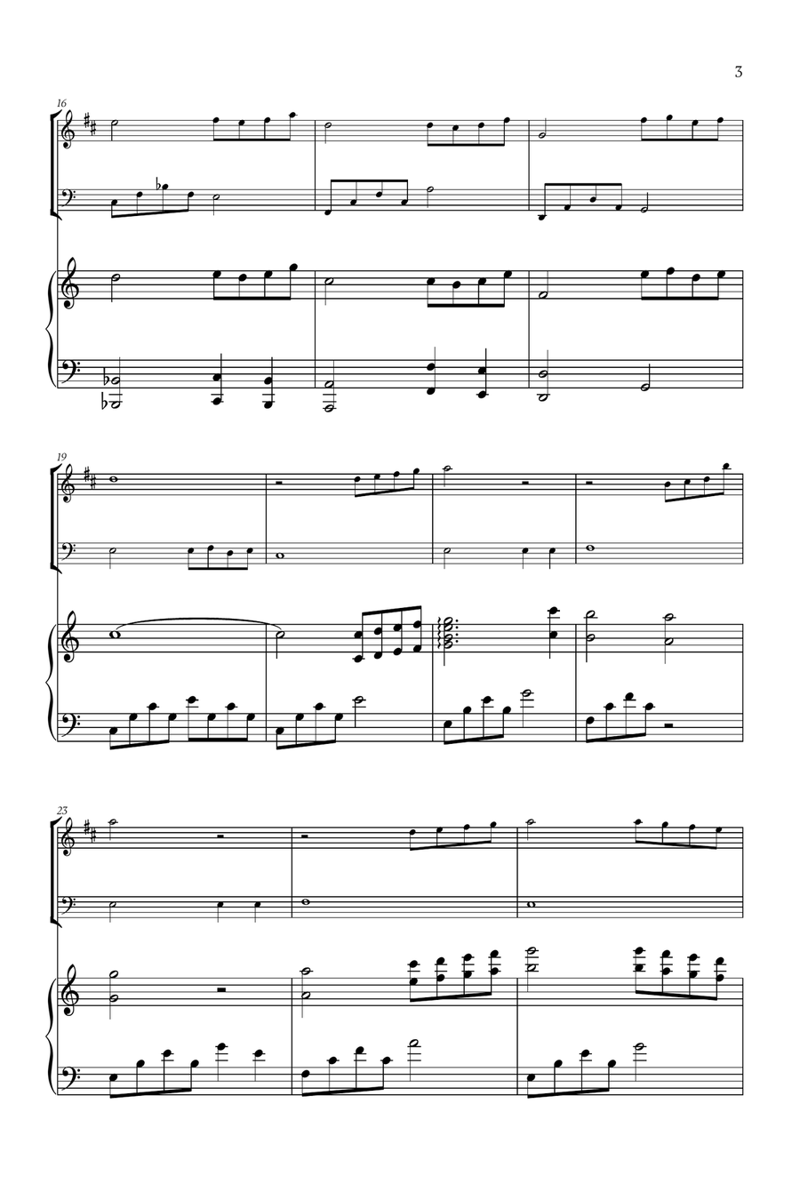Beauty And The Beast Soprano Saxophone scores gallery preview page 3