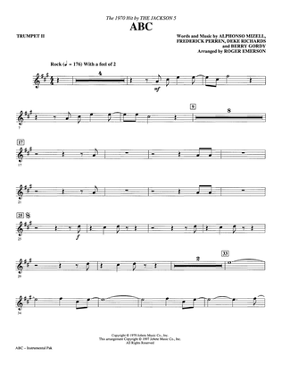 ABC (arr. Roger Emerson) - Bb Trumpet 2