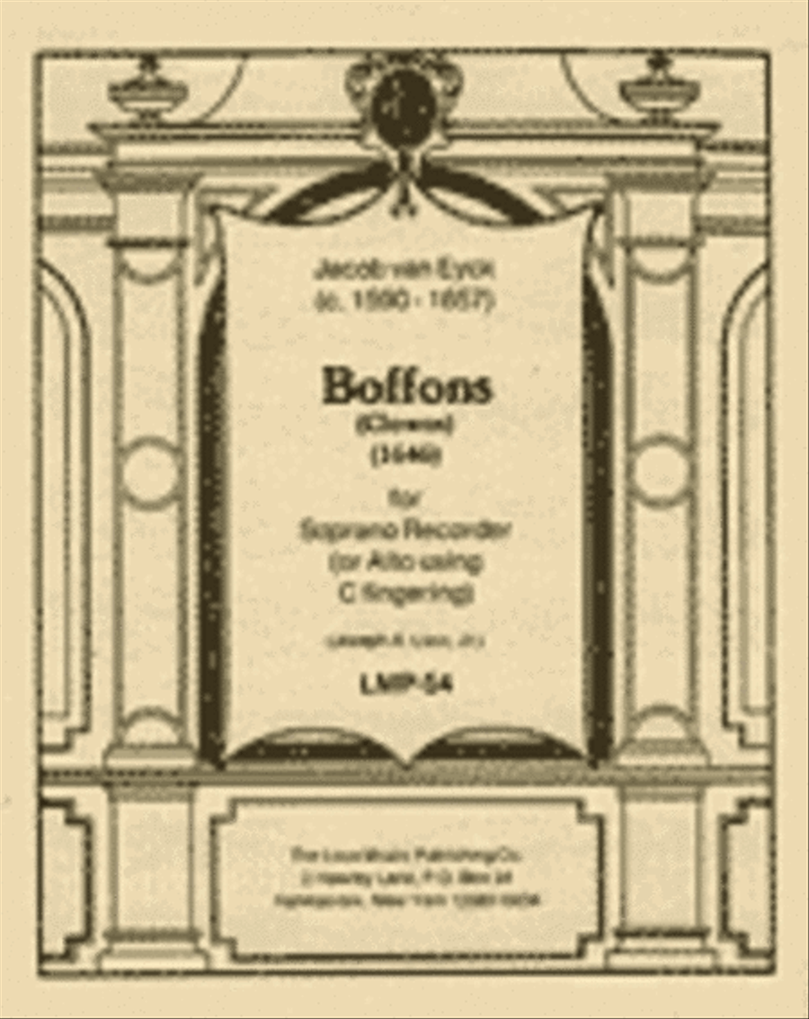 Boffons Boffons Soprano Recorder scores gallery preview page 1